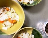 全てレンジ胸肉根菜のポン酢生姜焼き蒸し煮作り方10写真