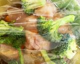 全てレンジ胸肉根菜のポン酢生姜焼き蒸し煮作り方11写真