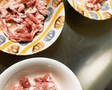 全てレンジ味噌だれ生姜焼き豚平焼き風作り方9写真