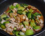 ホタテとチンゲン菜のスパイスカレー作り方8写真