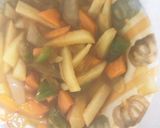 全てレンジ肉なし豆腐春雨和風酢豚風炒め煮作り方16写真