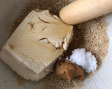 レンジで水切り＊簡単さつま芋の白和え作り方3写真