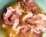 全てレンジカレー風味生姜焼きタコライス風作り方4写真