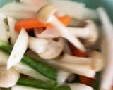 全てレンジカレー風味生姜焼きタコライス風作り方7写真