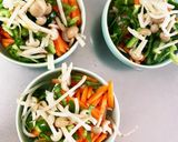 全てレンジカレー風味生姜焼きのせドーム蒸作り方11写真