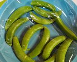 お野菜ぺろりメニュー[スナップエンドウ]作り方2写真