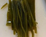 豆苗と椎茸と昆布の桜海老炒め作り方5写真