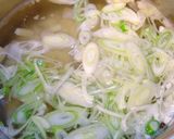 ワカメ長ねぎ豆腐スープ作り方4写真