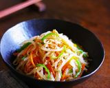 もやしと彩り野菜のピリ辛さっぱりナムル作り方10写真