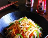もやしと彩り野菜のピリ辛さっぱりナムル作り方9写真