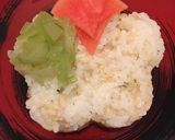 立春　節分　おもてなし　梅型お花ご飯作り方5写真