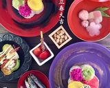 立春　節分　おもてなし　梅型お花ご飯作り方11写真
