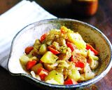 七味唐辛子で香り華やか甘辛鶏胸肉じゃが作り方12写真