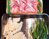 豚バラと長芋の甘辛炒め作り方1写真