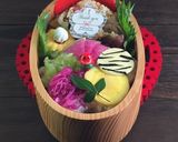 立春　節分　おもてなし　梅型お花ご飯作り方12写真