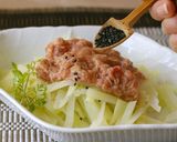 青パパイヤと梅の中華サラダ作り方10写真