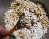残りご飯で☆ベジタリアンハンバーグ作り方3写真