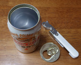 非常食★やきとり缶で鶏めし　アルミ缶炊飯作り方2写真