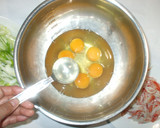 半熟かに玉風卵焼き♪簡単作り方3写真
