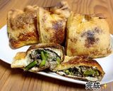サバ缶と小松菜の油揚げ包み焼き作り方9写真