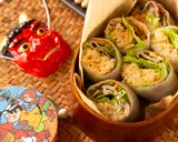 フレッシュ野菜を食べる♪肉巻きロール作り方10写真