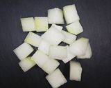 100%押し麦の豆板醤味噌冬瓜麦飯作り方6写真