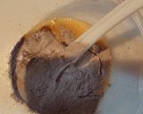 ダブルチョコの米粉はちみつマフィン作り方3写真
