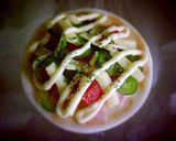 チーズを中に!!餃子の皮でイケるミニピザ作り方3写真