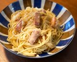 簡単カルボナーラ風スパゲティ作り方7写真