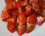 ◆つるり夏味　鶏とトマトのくず打ち◆作り方1写真