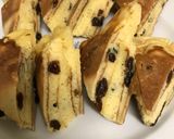 フライパンで焼くレーズンパン作り方5写真
