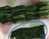 簡単　サンドイッチ　バターほうれん草作り方4写真