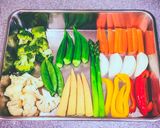 野菜いろいろ バーニャカウダ作り方24写真