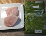メカジキのジェノベーゼ焼き作り方1写真