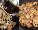 簡単おかず♡鶏肉とレンコンの甘辛炒め作り方4写真