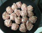 皮なし☆もやし焼売！たっぷりキャベツ蒸し作り方3写真