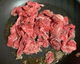 ごぼうと牛薄切り肉の赤ワイン煮作り方5写真