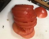 スキレットでホットカプレーゼ作り方1写真