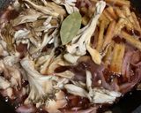 ごぼうと牛薄切り肉の赤ワイン煮作り方10写真