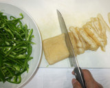 ピーマン油揚げのわさび醤油炒め♪簡単作り方3写真