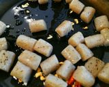 ねじり糸蒟蒻の一口ステーキ作り方10写真