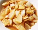 カブと油揚げの煮物作り方8写真