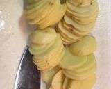 新じゃがとしめじのマヨ明太子チーズ焼き作り方2写真
