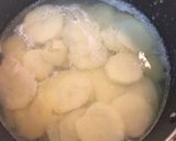 新じゃがとしめじのマヨ明太子チーズ焼き作り方3写真