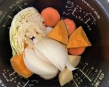ステーキの付け合わせ（炊飯器調理）作り方2写真