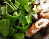 ピーマンと竹輪のきんぴら作り方1写真