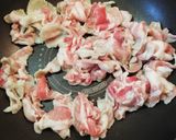 豚ばら肉のさっぱりレモン炒め作り方5写真
