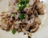 豚ばら肉のさっぱりレモン炒め作り方7写真