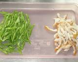 インゲン豆とちくわの磯辺揚げ作り方1写真