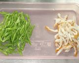 インゲン豆とちくわの磯辺揚げ作り方1写真